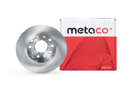METACO 3060005 Диск торм.задний Audi A3, Skoda Octavia , VW Golf 1.41.6-2.0TDi 03>