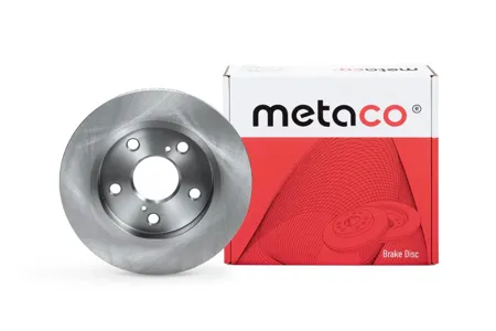 METACO 3060013 Диск тормозной Toyota Corolla AURIS 07- задн.