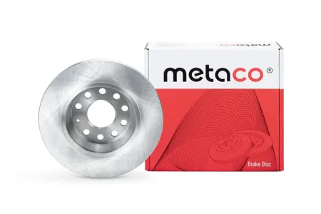 METACO 3060016 Диск тормозной VAG A3 Octavia Golf 5 03- задн.