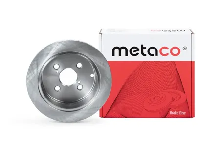 METACO 3060022 Диск тормозной Toyota Corolla 02- 1.4-1.8 задн.