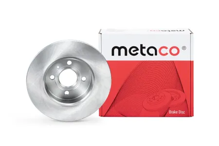 METACO 3060077 Диск тормозной Opel Meriva 03- задн. 4 БОЛТА D=264