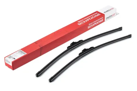 METACO 9502010 Щетки стеклоочистителя 550мм22+600мм24бескаркасные, комплект
