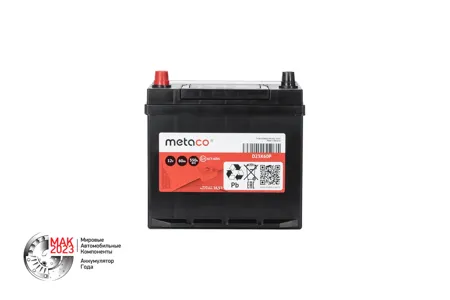 METACO D23X60P Аккумулятор METACO 60Ач. 550А 230x179x225 ASIA (L) (прям. полярнось)