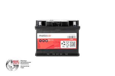 METACO L260P Аккумулятор  METACO 60АЧ 590А 242х175х190 (R) ETN0