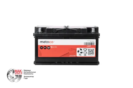 METACO L483P Аккумулятор METACO 83Ач. 800А 315х175х190 (R) (обр. полярнось)