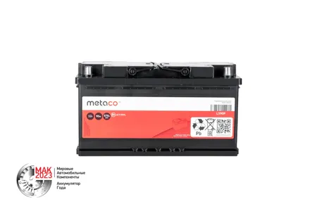 METACO L590P Аккумулятор  METACO 90АЧ 870А 353х175х190 (R) ETN0