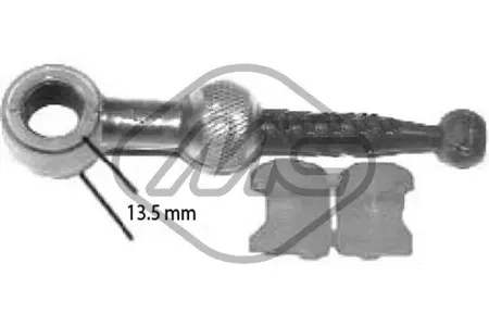 METALCAUCHO 02883 Ремкомплект кулисы КПП