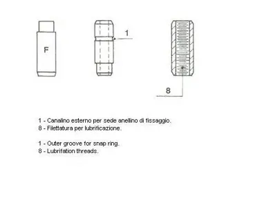 METELLI 011370 Втулка клап. выпускн. Lada 1200 Classic