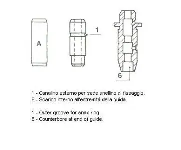 METELLI 012346 Направл.клап.