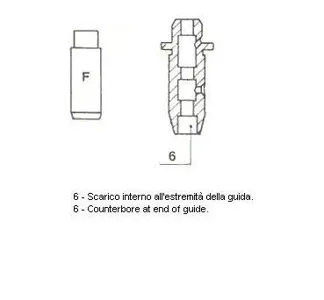 METELLI 01S2891 Втулка клапана направляющая