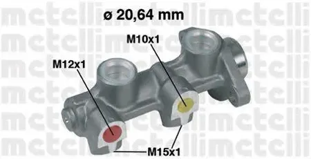 METELLI 050180 Главный тормозной цилиндр