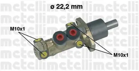 METELLI 050198 Главный тормозной цилиндр