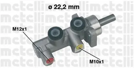 METELLI 050229 Главный тормозной цилиндр