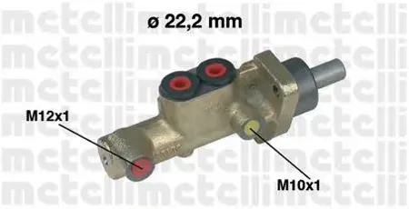 METELLI 050246 Главный тормозной цилиндр [22.20 mm]