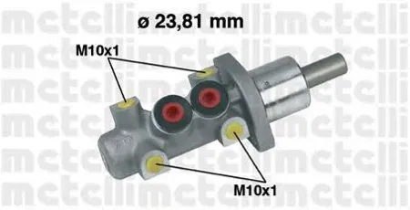 METELLI 050247 Главный тормозной цилиндр
