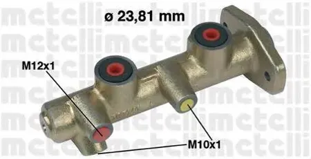 METELLI 050270 Главный тормозной цилиндр (23.81mm)