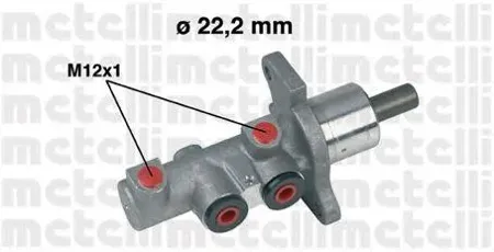 METELLI 050293 Цилиндр тормозной