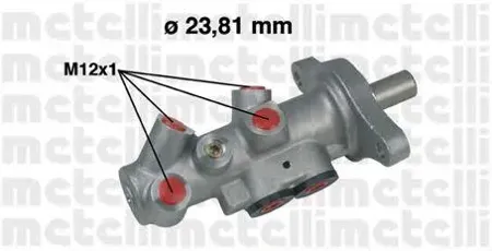 METELLI 050295 Главный тормозной цилиндр