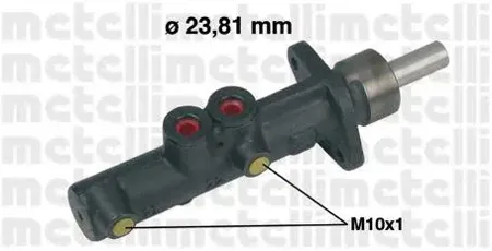 METELLI 050308 Главный тормозной цилиндр [23,81 mm]