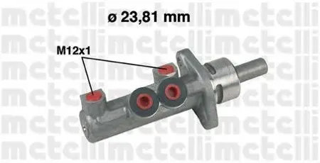 METELLI 050385 Главный тормозной цилиндр 05-0385, ИТАЛИЯ