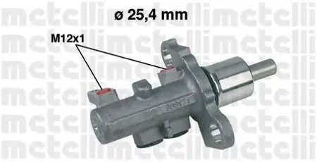 METELLI 050402 Главный тормозной цилиндр