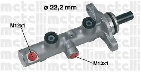 METELLI 050428 Главный тормозной цилиндр