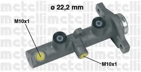 METELLI 050430 Главный тормозной цилиндр (22,2 mm)