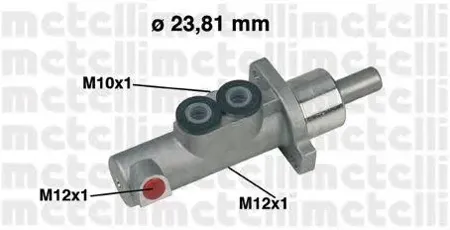 METELLI 050441 Главный тормозной цилиндр