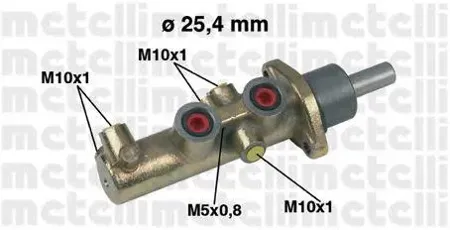 METELLI 050446 Главный тормозной цилиндр [25,40 mm]