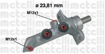 METELLI 050485 Главный тормозной цилиндр