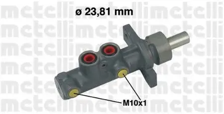 METELLI 050486 Главный тормозной цилиндр [23,81 mm]