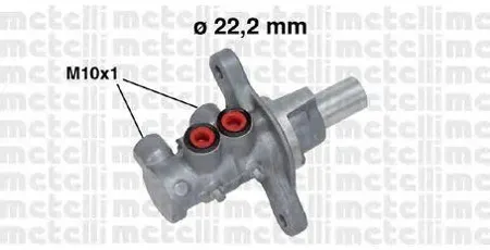 METELLI 050675 Главный тормозной цилиндр