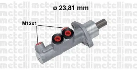 METELLI 050687 Главный тормозной цилиндр