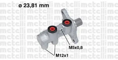 METELLI 050714 Главный тормозной цилиндр