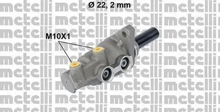 METELLI 050830 Главный тормозной цилиндр
