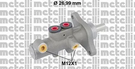 METELLI 050832 Главный тормозной цилиндр [26,99 mm]