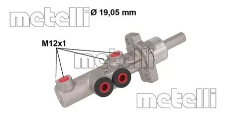 METELLI 050882 Главный тормозной цилиндр