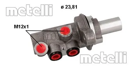 METELLI 050894 Главный тормозной цилиндр
