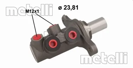 METELLI 051136 Главный тормозной цилиндр