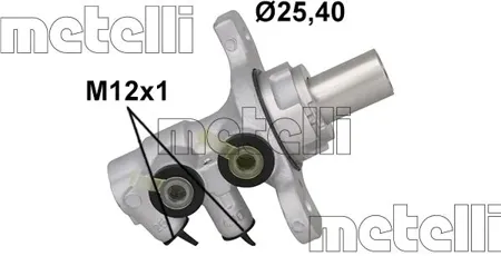 METELLI 051210 Главный тормозной цилиндр
