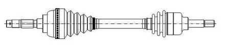 METELLI 170722 Привод в сборе R