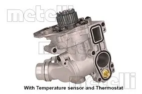 METELLI 241359 Водяной насос VW 1.8-2.0tfsi 07> с корпусом пластик крышка алюминий