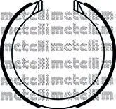 METELLI 530491 Колодки торм.барабанные ручника SsangYong Kyron D20D27E23 05>