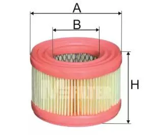 MFILTER A1048 Фильтр воздушный VAG SPRINTER/CRAFTER 06-