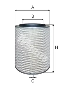 MFILTER A200 Воздушный фильтр H420 D282 d18016 MAN, RVI, Iveco , IKARUS