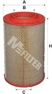 MFILTER A275 Воздушный фильтр Fiat Ducato PEUGE Boxer