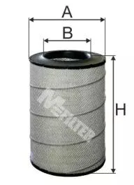 MFILTER A501 Воздушный фильтр RVI MAGNUMMIDLUM