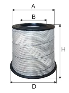 MFILTER A529 Воздушный фильтр 416-353202 Volvo FH12 460л.с. (00-->)