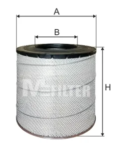 MFILTER A594 Воздушный фильтр 333x174x392.5 Omn Cum, FRL, , Setra