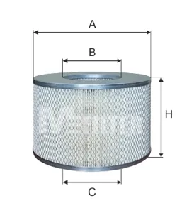 MFILTER A836 Воздушный фильтр Toyota Land Cruiser 3.0TD-4.2TD4.5 74>